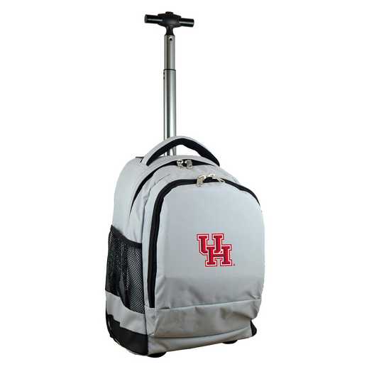 CLHUL780-GY: NCAA Houston Cougars Wheeled Premium Backpack